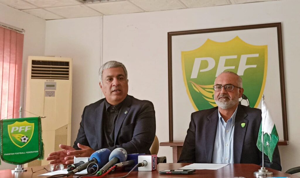 PFF NC elections press conference with Haroon Malik & Saud Hashmi