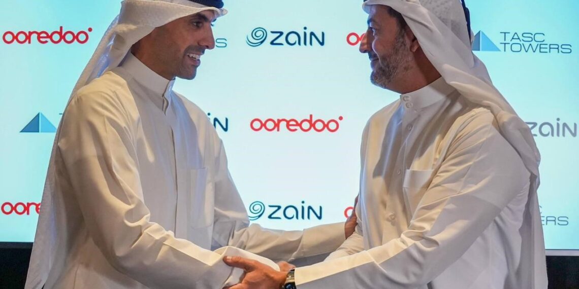 Ooredoo, Zain & TASC Towers join forces