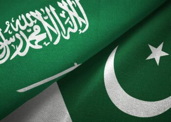 Pak-Saudi Flags