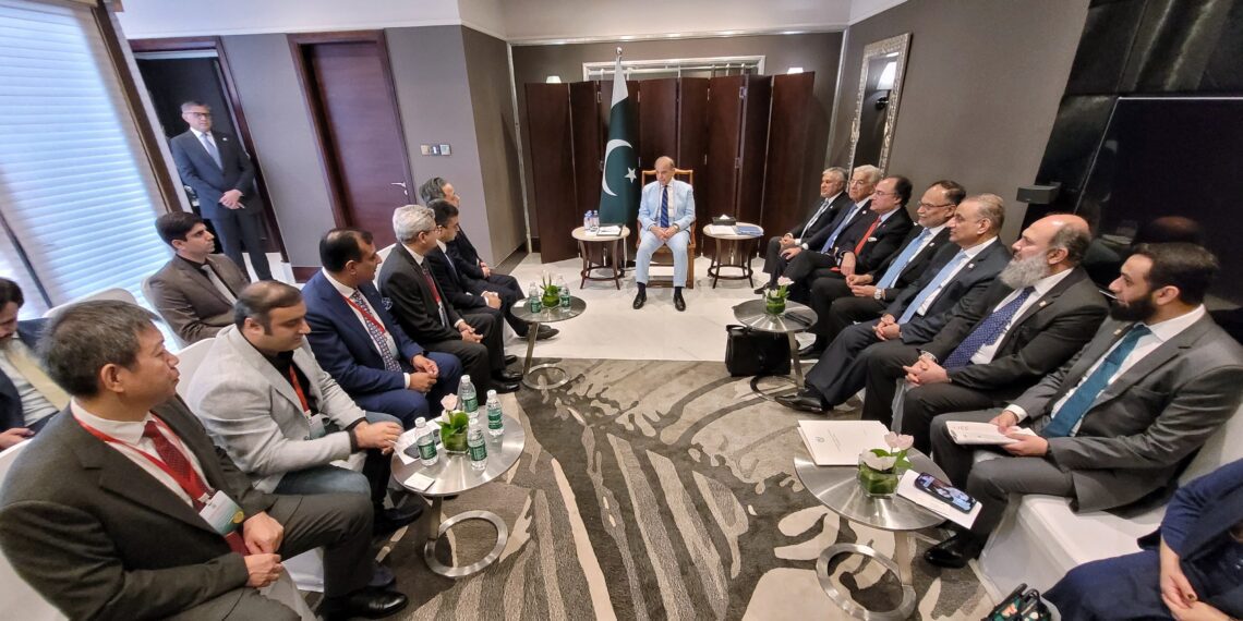 PM Shehbaz meeting with Transsion Holdings Chairman