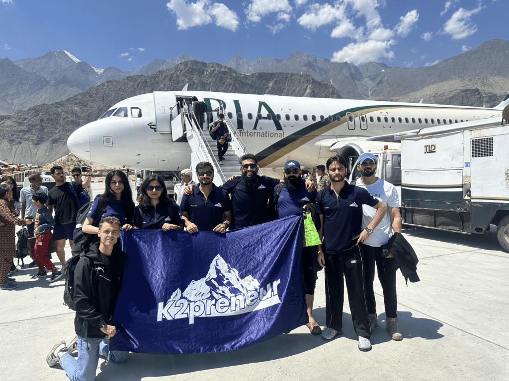 K2preneur participants arrived Skardu